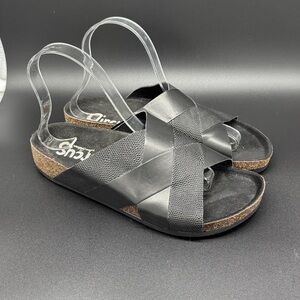 Circus by Sam Edelman Black and Brown Sandals